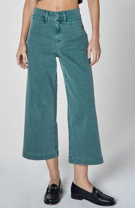 Unpublished Unpublished Gemma Crop Wide Leg Jeans