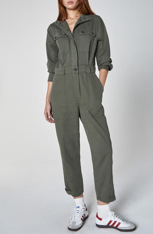 Unpublished Unpublished Janna Long Sleeve Cotton Utility Jumpsuit