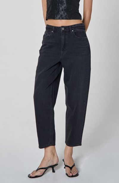 Unpublished Unpublished Taylor Trip High Waist Ankle Barrel Leg Jeans