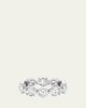 Unsaid Armor Eternity Diamond Band in 18K White Gold - 1