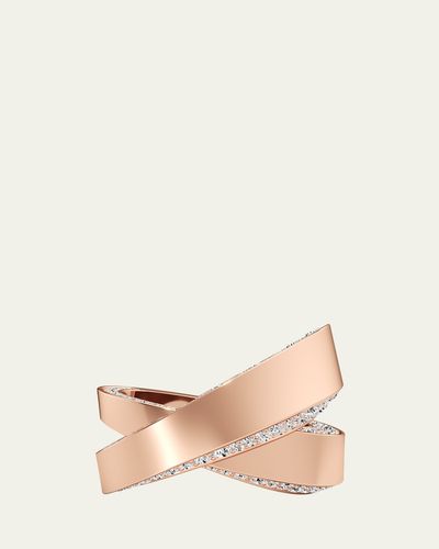 Unsaid Infinite Lab-Grown Diamond Pave Demi Ring