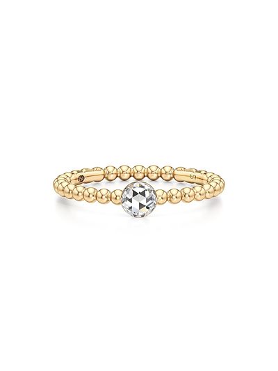 Unsaid Women's Bubble 18K Yellow Gold & 0.59 TCW Lab-Grown Diamond Ring