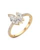 Unsaid Women's Flame 18K Yellow Gold & 1.42 TCW Lab-Grown Diamond Ring - 1