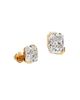 Unsaid Women's Meta 18K Gold & 2.08 TCW Lab-Grown Diamond Radiant-Cut Stud Earrings - 1