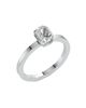 Unsaid Women's Meta 18K White Gold & 1.01 TCW Lab-Grown Diamond Radiant-Cut Solitaire Ring - 1