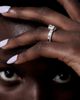 Unsaid Women's Meta 18K White Gold & 1.01 TCW Lab-Grown Diamond Radiant-Cut Solitaire Ring - 2