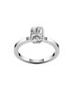 Unsaid Women's Meta 18K White Gold & 1.01 TCW Lab-Grown Diamond Radiant-Cut Solitaire Ring - 4