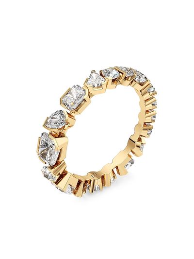 Unsaid Women's Meta 18K Yellow Gold & 1.95 TCW Lab-Grown Diamond Ring
