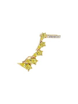 Unsaid Women's Phoenix 18K Yellow Gold & 1.36 TCW Lab-Grown Diamond Ear Cuff