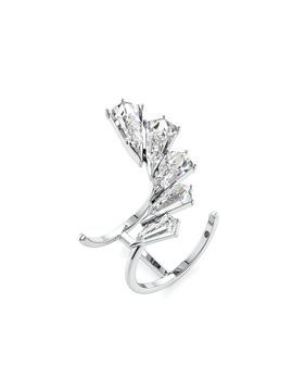 Unsaid Women's Phoenix Burst 18K White Gold & 3.40 TCW Lab-Grown Diamond Ring