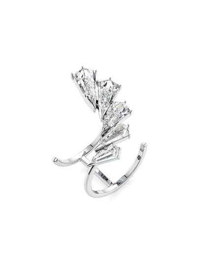 Unsaid Women's Phoenix Burst 18K White Gold & 3.40 TCW Lab-Grown Diamond Ring
