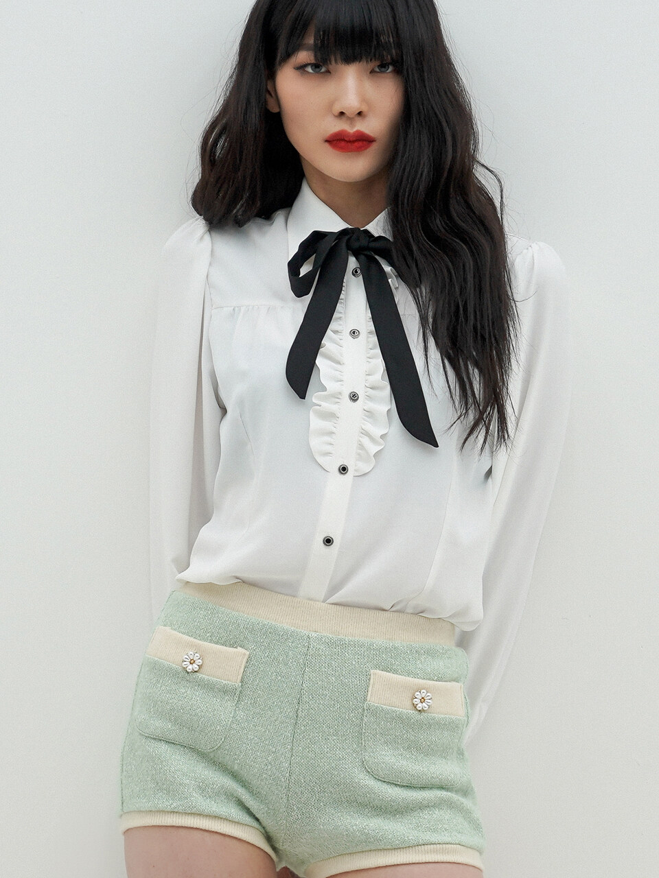 UNTAGE Romantic Ruffle Blouse