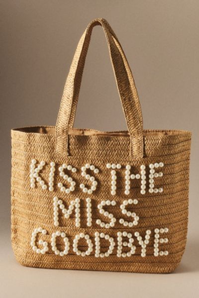 Untamed Petals Bach Party Pearl Tote Bag
