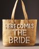Untamed Petals Here Comes the Bride Tote Bag - 1