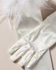 Untamed Petals Olivia Faux-Feather Gloves - 2