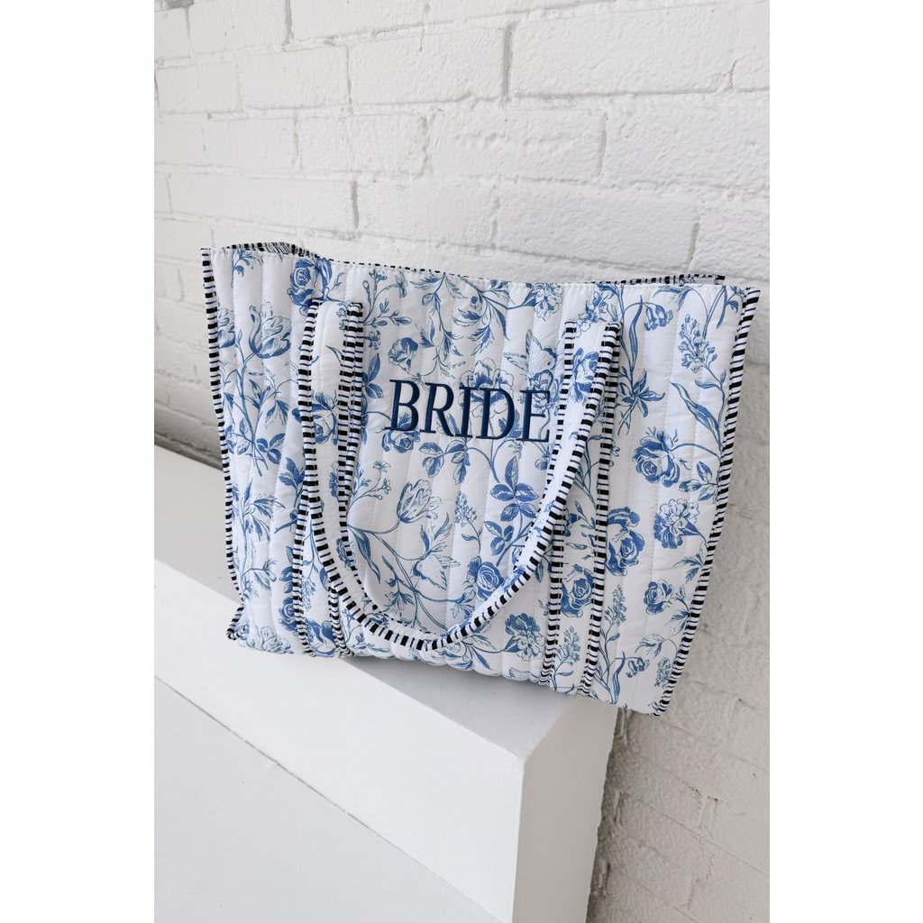 Untamed Petals Untamed Petals Beatrix Quilted Bridal Tote