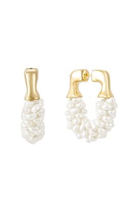 Untamed Petals Untamed Petals Chateau Pearl Hoops