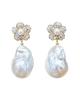 Untamed Petals Untamed Petals Jolie Pearl Drop Earrings - 1