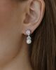 Untamed Petals Untamed Petals Lumi Pearl and Crystal Earrings - 2
