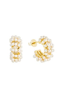 Untamed Petals Untamed Petals Millie Mini Pearl Hoops