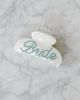 Untamed Petals Untamed Petals Something Blue Bride Crystal Claw Clip - 1