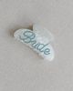 Untamed Petals Untamed Petals Something Blue Bride Crystal Claw Clip - 4