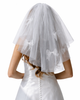 Untamed Petals Untamed Petals Tie the Knot Mini Veil - 1
