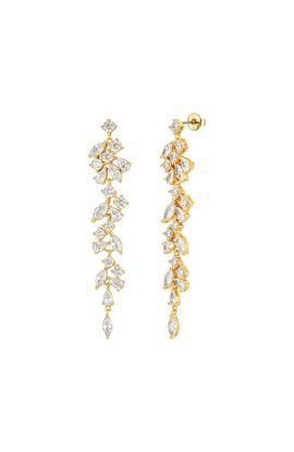 Untamed Petals Untamed Petals Trixie Crystal Drop Earrings