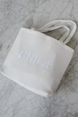 Untamed Petals Untamed Petals Wedding Day Terry Tote