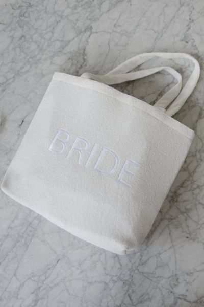 Untamed Petals Untamed Petals Wedding Day Terry Tote