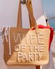 Untamed Petals Wife of the Party Bachelorette Party Tote - 1