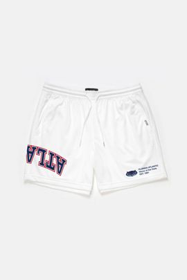UPSIDE Upside Florida Atlantic University Owls Mesh Shorts in White, Men's at Urban Outfitters