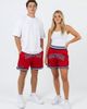 Upside Upside Florida Atlantic University Owls Varsity Mesh Shorts in Red at Urban Outfitters - 2