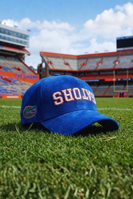 UPSIDE Upside Florida Gators Faux Suede Hat in Blue, Men's at Urban Outfitters