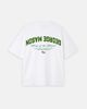 UPSIDE Upside George Mason Patriots Oversized Tee in White, Men's at Urban Outfitters - 1
