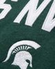 UPSIDE Upside Michigan State Varsity Hoodie in Dark Green, Men's at Urban Outfitters - 4