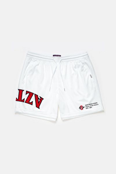 UPSIDE Upside San Diego State Aztecs Mesh Shorts in White, Men's at Urban Outfitters