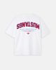 UPSIDE Upside SMU Mustangs Oversized Tee in White, Men's at Urban Outfitters - 4