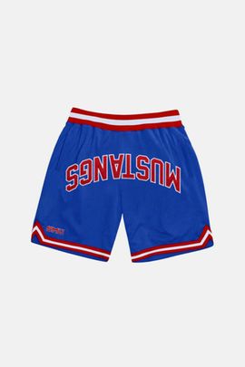 UPSIDE Upside SMU Mustangs Varsity Mesh Shorts in Blue at Urban Outfitters