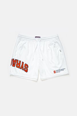 UPSIDE Upside Syracuse Orange Mesh Shorts in White, Men's at Urban Outfitters