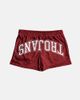 UPSIDE Upside Troy Trojans Mesh Shorts in Maroon, Women's at Urban Outfitters - 2