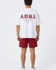 UPSIDE Upside Troy Trojans Oversized Tee in White, Men's at Urban Outfitters - 2