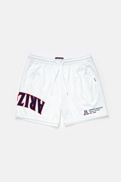 UPSIDE Upside University of Arizona Wildcats Mesh Shorts in White, Men's at Urban Outfitters