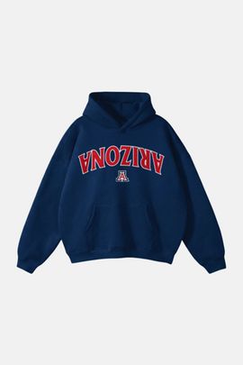 UPSIDE Upside University of Arizona Wildcats Varsity Hoodie in Navy, Men's at Urban Outfitters