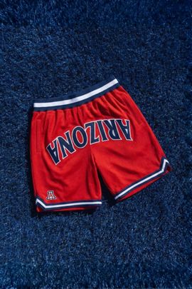 UPSIDE Upside University of Arizona Wildcats Varsity Mesh Shorts in Red at Urban Outfitters