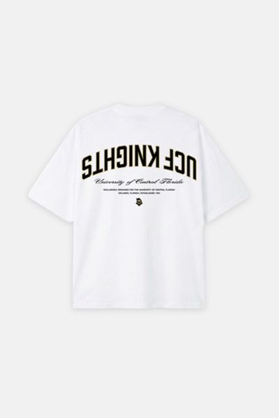 UPSIDE Upside University of Central Florida Knights Oversized Tee in White, Men's at Urban Outfitters
