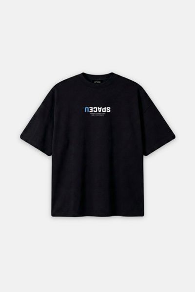 UPSIDE Upside University of Central Florida Space U Oversized Tee in Black, Men's at Urban Outfitters