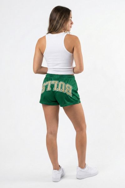 UPSIDE Upside University of South Florida Bulls Mesh Shorts in Dark Green, Women's at Urban Outfitters