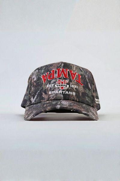 Upside Upside University of Tampa Spartans Camo Hat in Green, Men's at Urban Outfitters