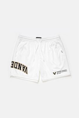 UPSIDE Upside Vanderbilt Commodores Mesh Shorts in White, Men's at Urban Outfitters